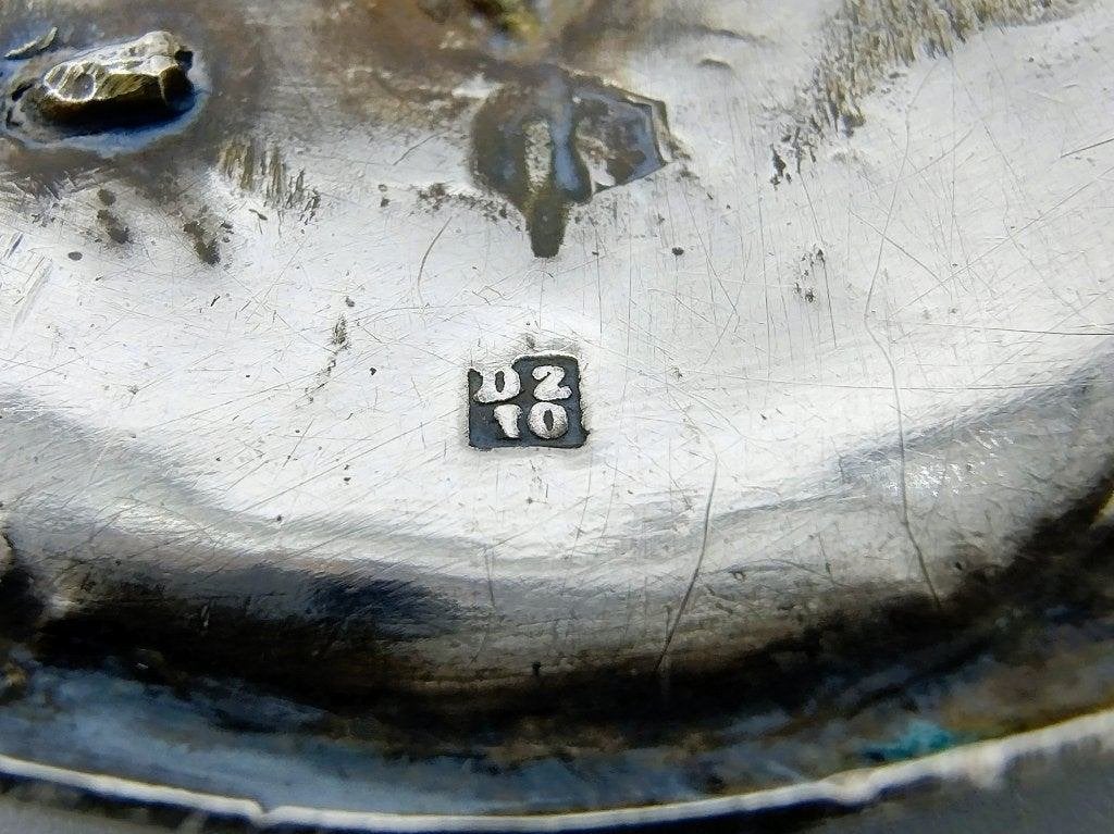 Zilveren gesp, R.S. Zijlstra, Drachten, 19e eeuws, Antiek en Kunst, Verzenden, Zilver