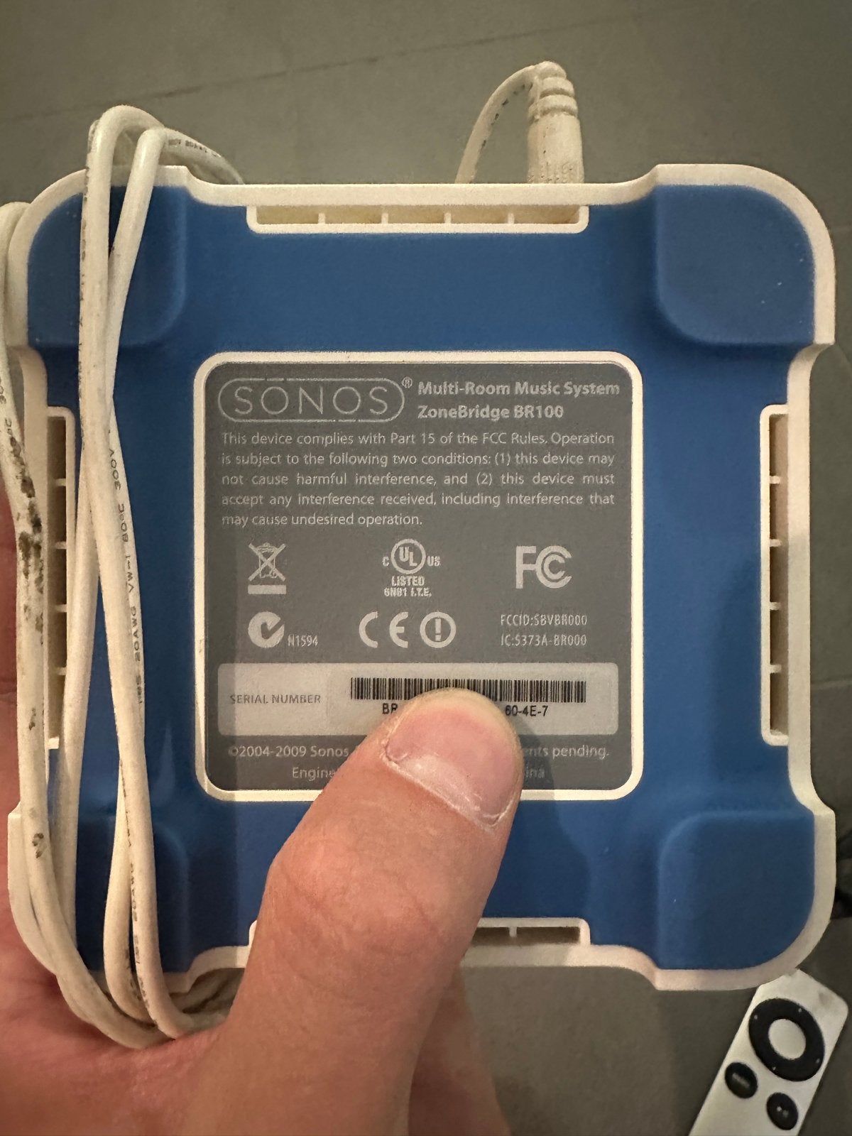 Sonos ZoneBridge BR100 - Draadloze Bridge voor Sonos Systeem, Ophalen, Gebruikt, Overige merken, Losse componenten