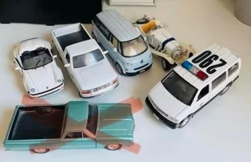 5 verschillende model auto’s schaal 1:24, Hobby en Vrije tijd, Modelauto's | 1:24, Ophalen of Verzenden, Zo goed als nieuw, Auto