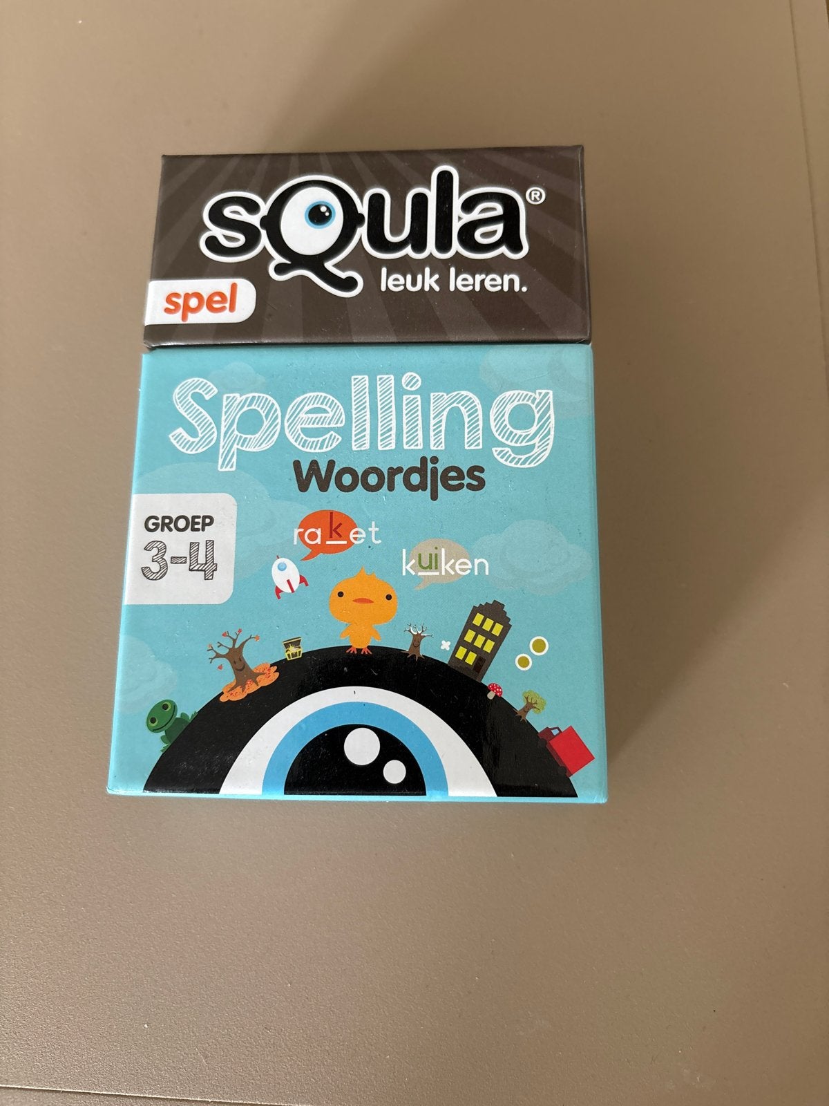 Squla spel - Spelling Woordjes Groep 3-4, Ophalen of Verzenden, Zo goed als nieuw, Taal en Lezen