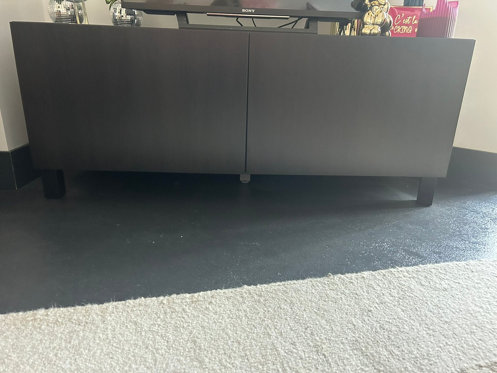 TV-Meubel IKEA, Ophalen, Zo goed als nieuw, 25 tot 50 cm, Minder dan 100 cm