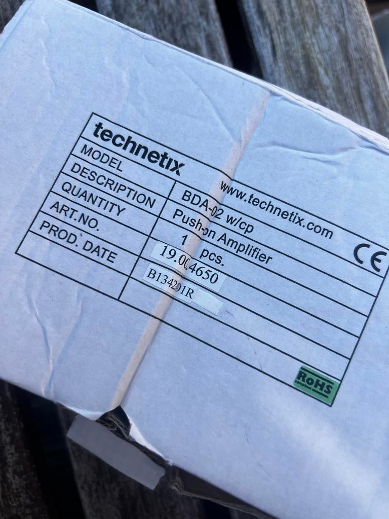Ziggo/coax versterker bda-02 nieuw in doos, Ophalen of Verzenden