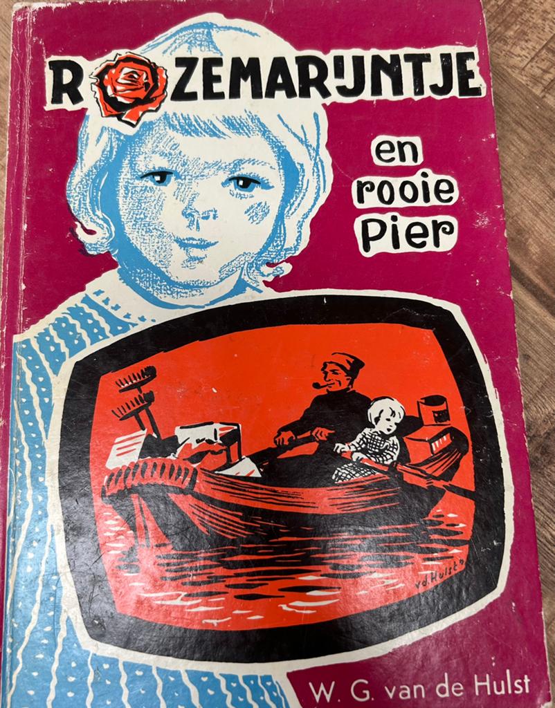 Vintage ROZEMARIJNTJE EN ROOIE PIER -W.G.van de Hulst, Ophalen of Verzenden, Gelezen