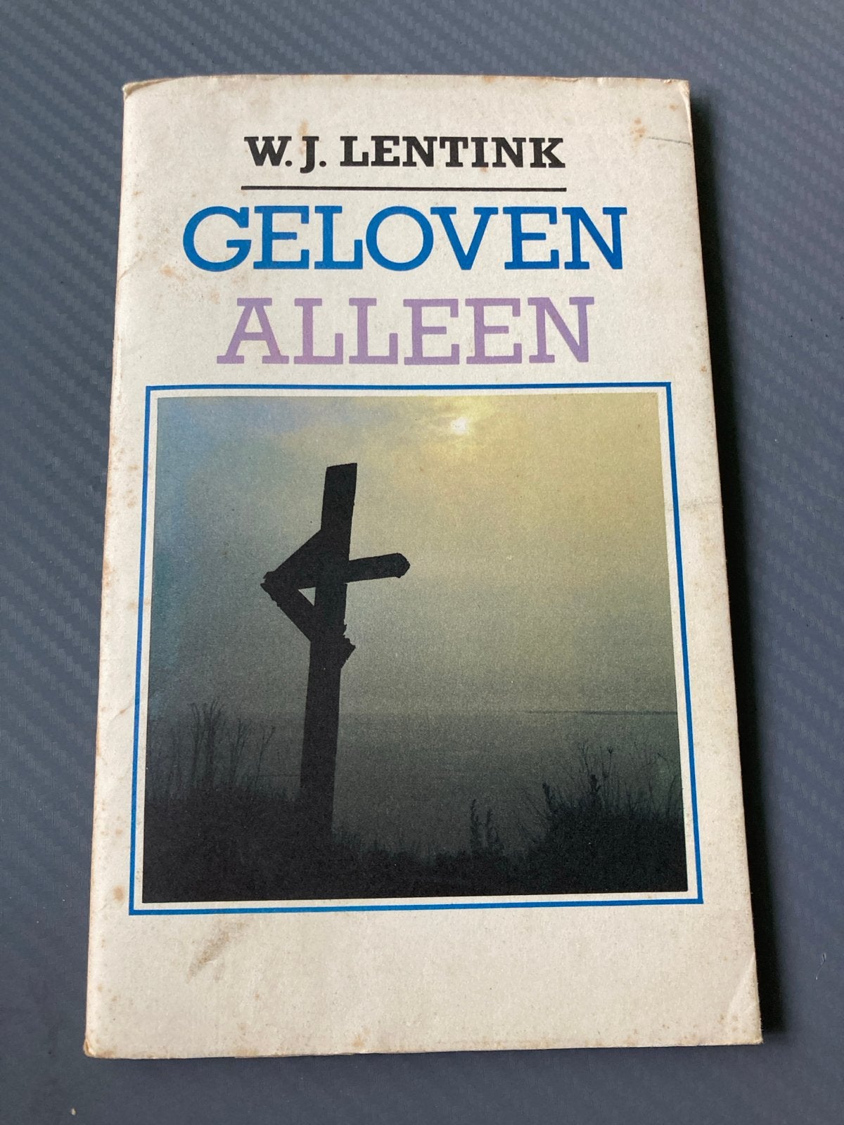W.J. Lentink - Geloven Alleen (Religieus Boek), Ophalen of Verzenden, Gelezen, Christendom | Protestants