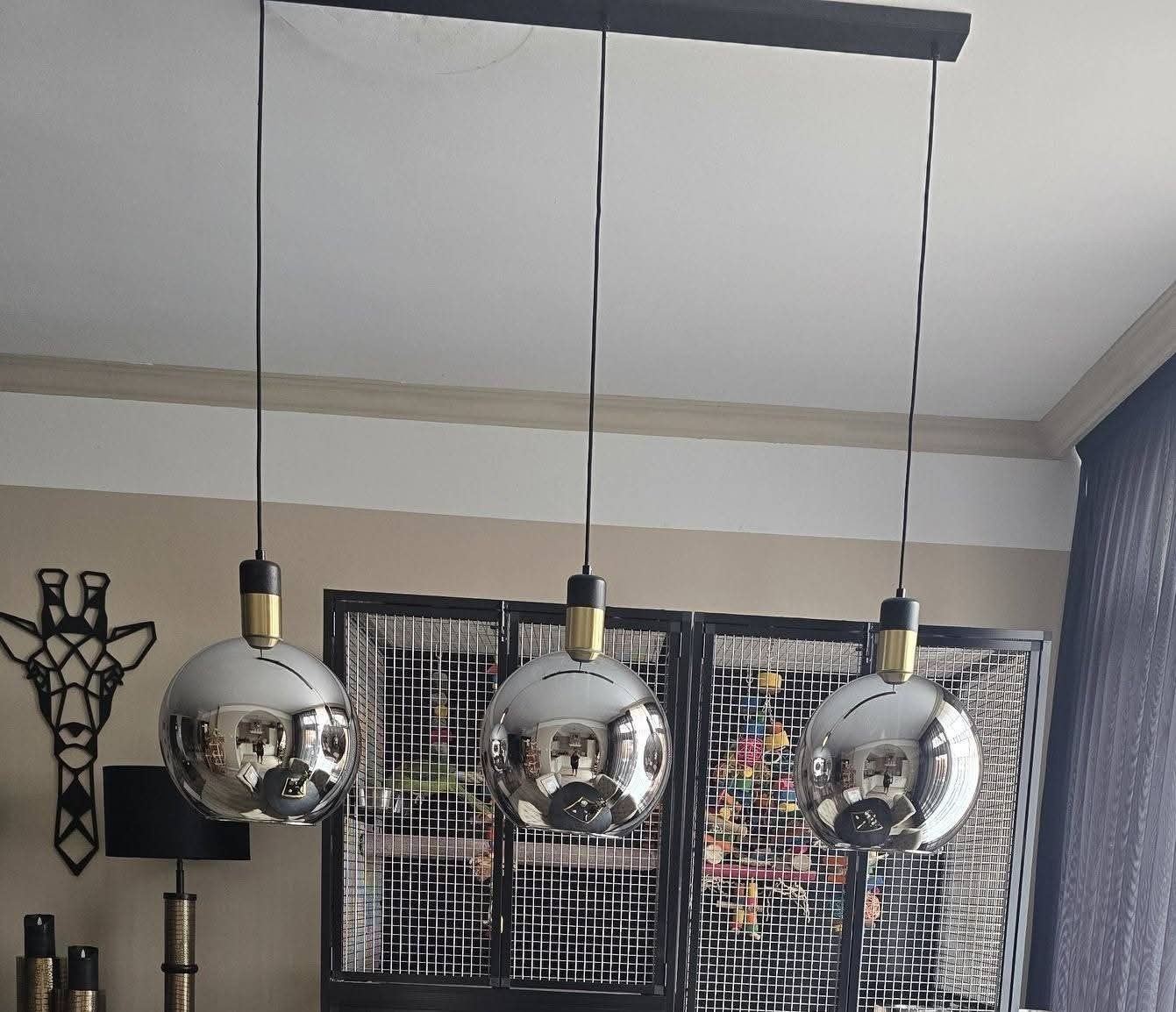 bol lampen smokey glas, Ophalen of Verzenden, Glas