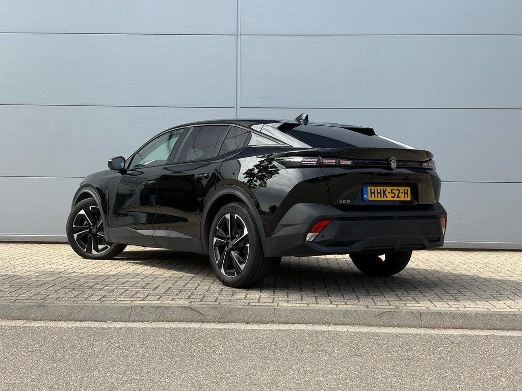 Peugeot 408 1.2 Hybrid 145 e-DCS6 Allure | Camera | Dodehoek, Auto's, Peugeot, Gebruikt, Euro 6, 1199 cc, Zwart