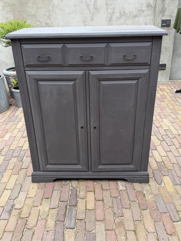 Vintage Meidenkast van NV K. Mintjens, Westmalle, Huis en Inrichting, Kasten | Overige, Ophalen, Gebruikt