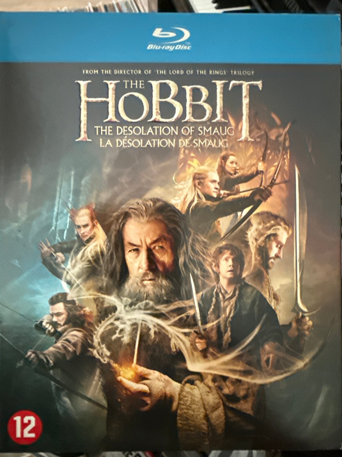 The Hobbit: The Desolation of Smaug Blu-ray, Avontuur, Engels, Verzenden, Nederlands