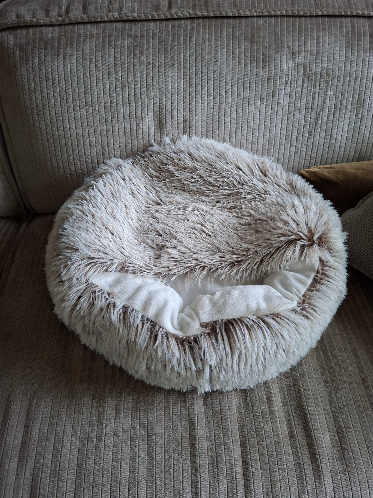 Nieuw beige kattenbedje/ kattenmand, Ophalen, Nieuw