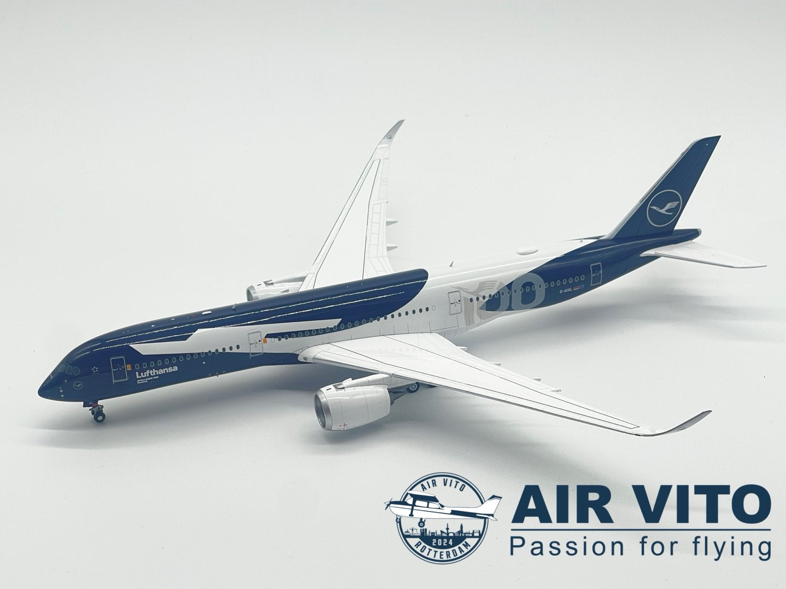 Lufthansa Airbus A350-900 100th Anniversary D-AIXL model, Schaalmodel, ., Air Vito, Ophalen of Verzenden