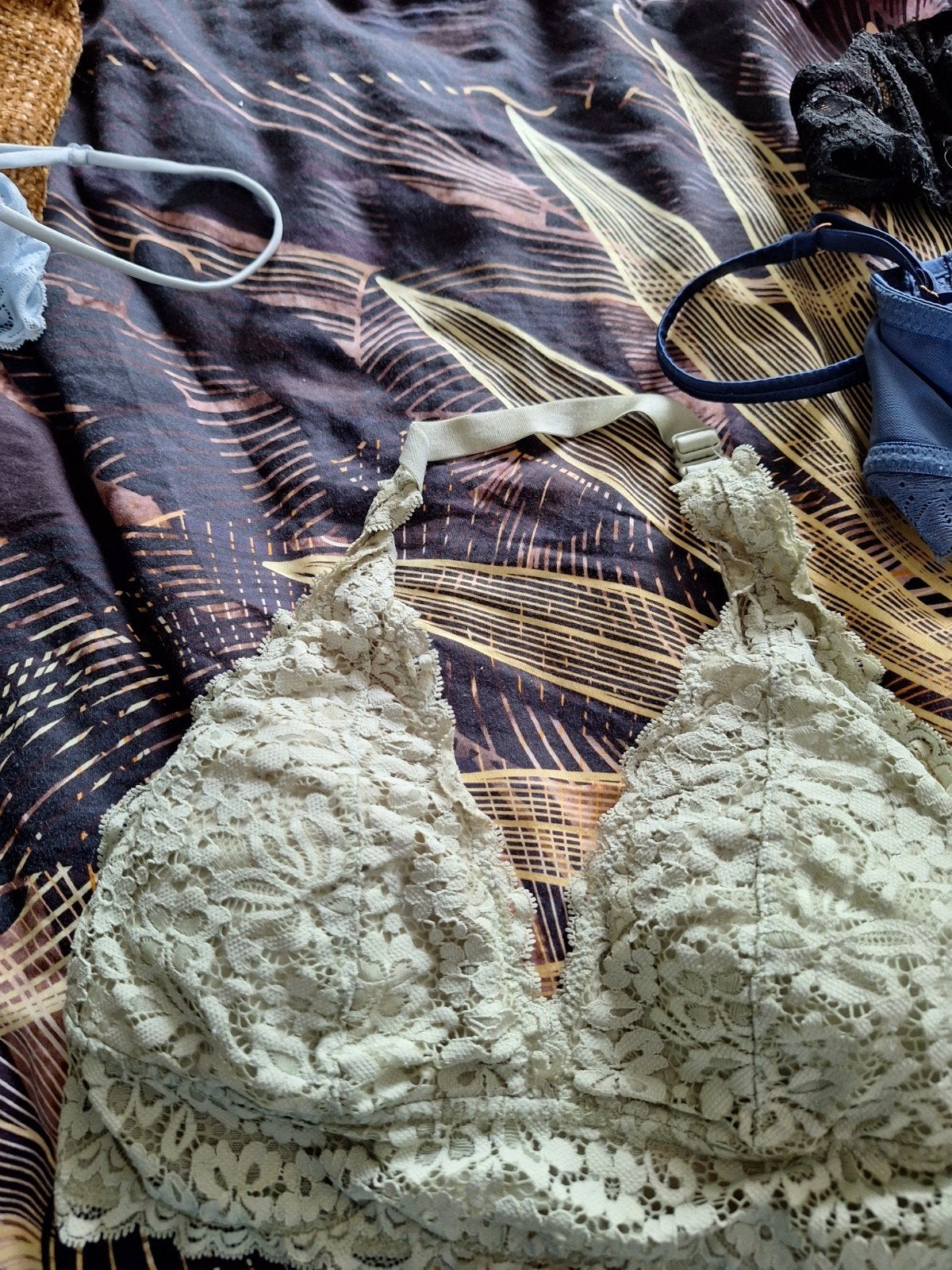 Hunkemöller Kanten Bralette - Maat M, Hunkemöller, Ophalen of Verzenden, Beige, BH