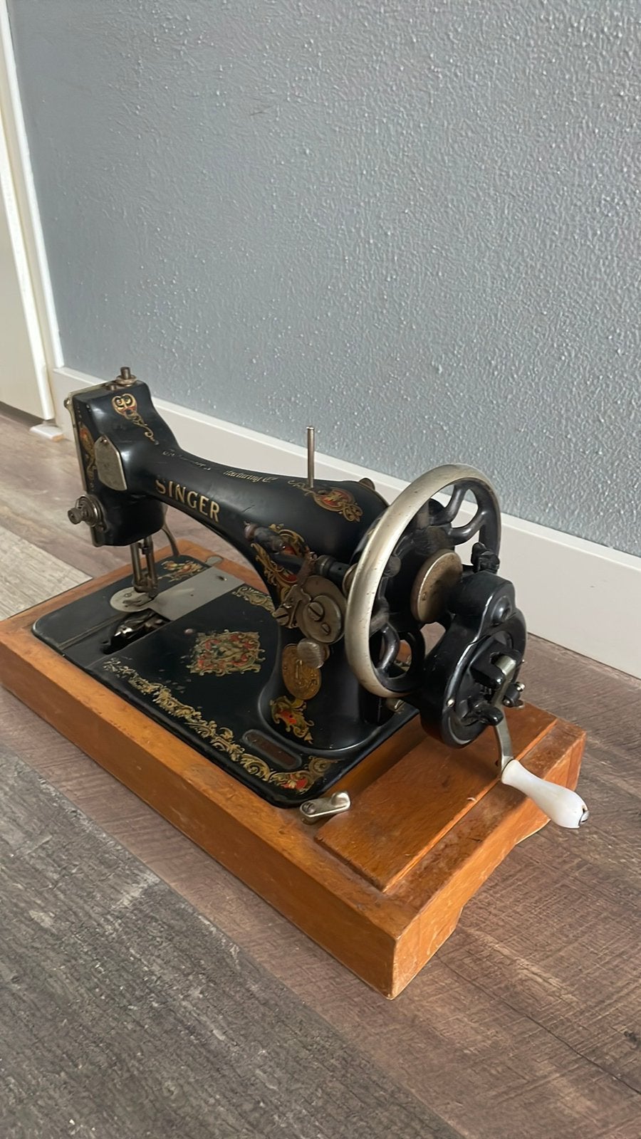 Antieke SINGER Naaimachine, Ophalen of Verzenden