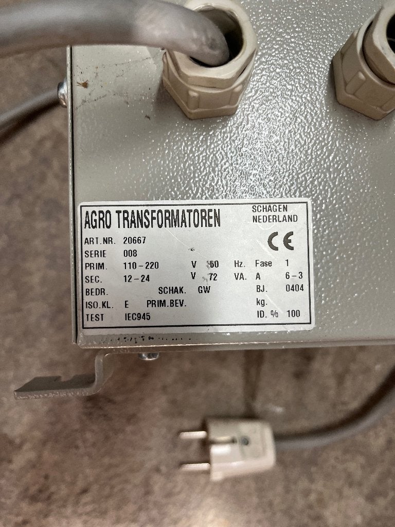 ARGO Transformator, Ophalen of Verzenden, Gebruikt