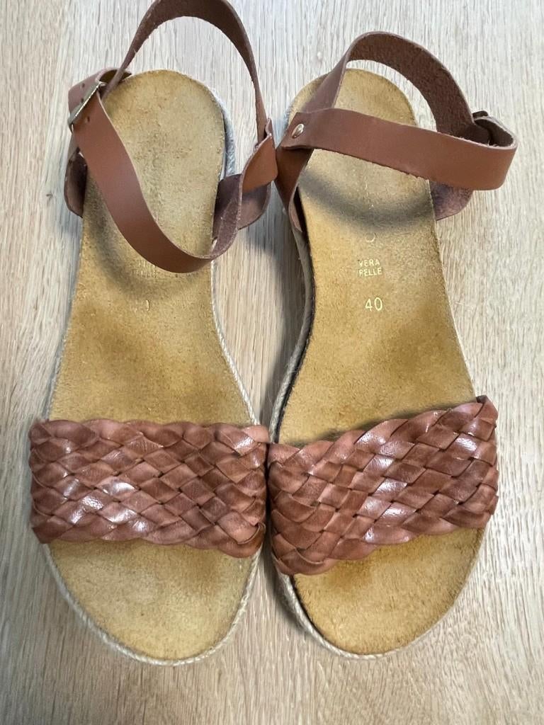 dames sandalen maat 40 bruin Kompanero, Kleding | Dames, Schoenen, Ophalen, Bruin, Sandalen of Muiltjes, Zo goed als nieuw