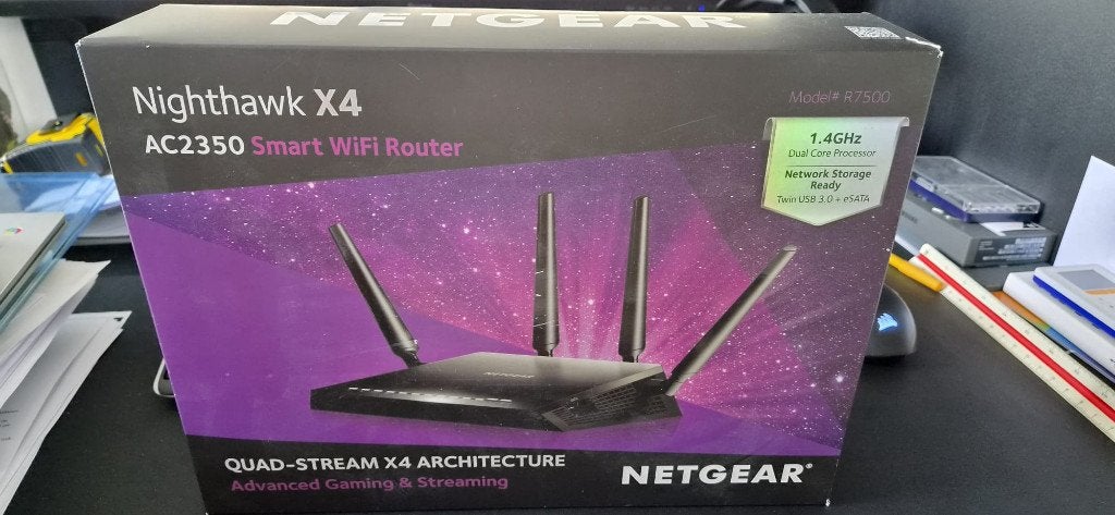 Netgear Nighthawk x4 router, Computers en Software, Routers en Modems, Ophalen, Gebruikt, Router, Netgear Nighthawk