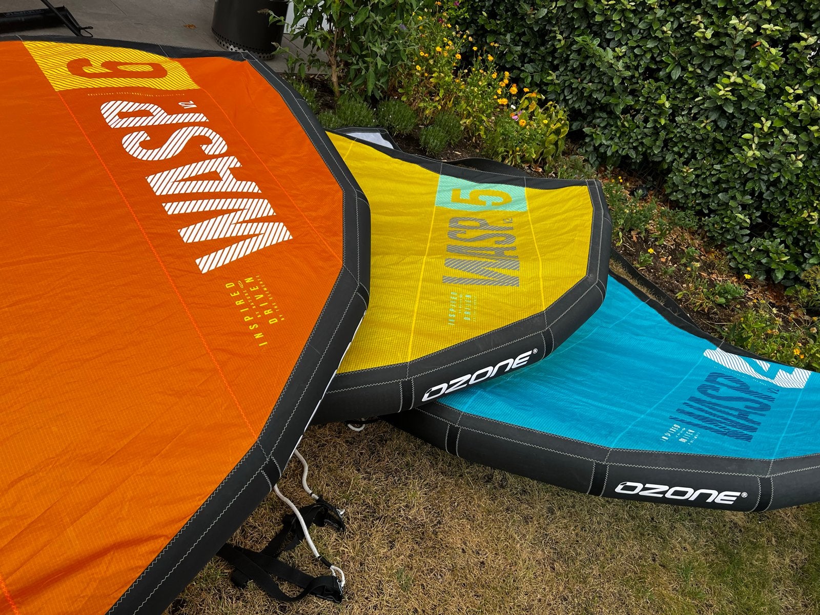 Ozone Wasp V2 Wingfoil Wings (4m, 5m, 6m) - Zo goed als nieu, Ophalen, Zo goed als nieuw, Overige typen, Met draagtas