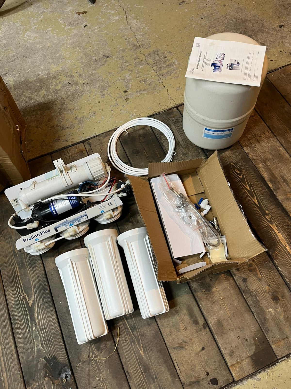 Omgekeerde osmose waterfilter instalatie, Ophalen of Verzenden, Zo goed als nieuw