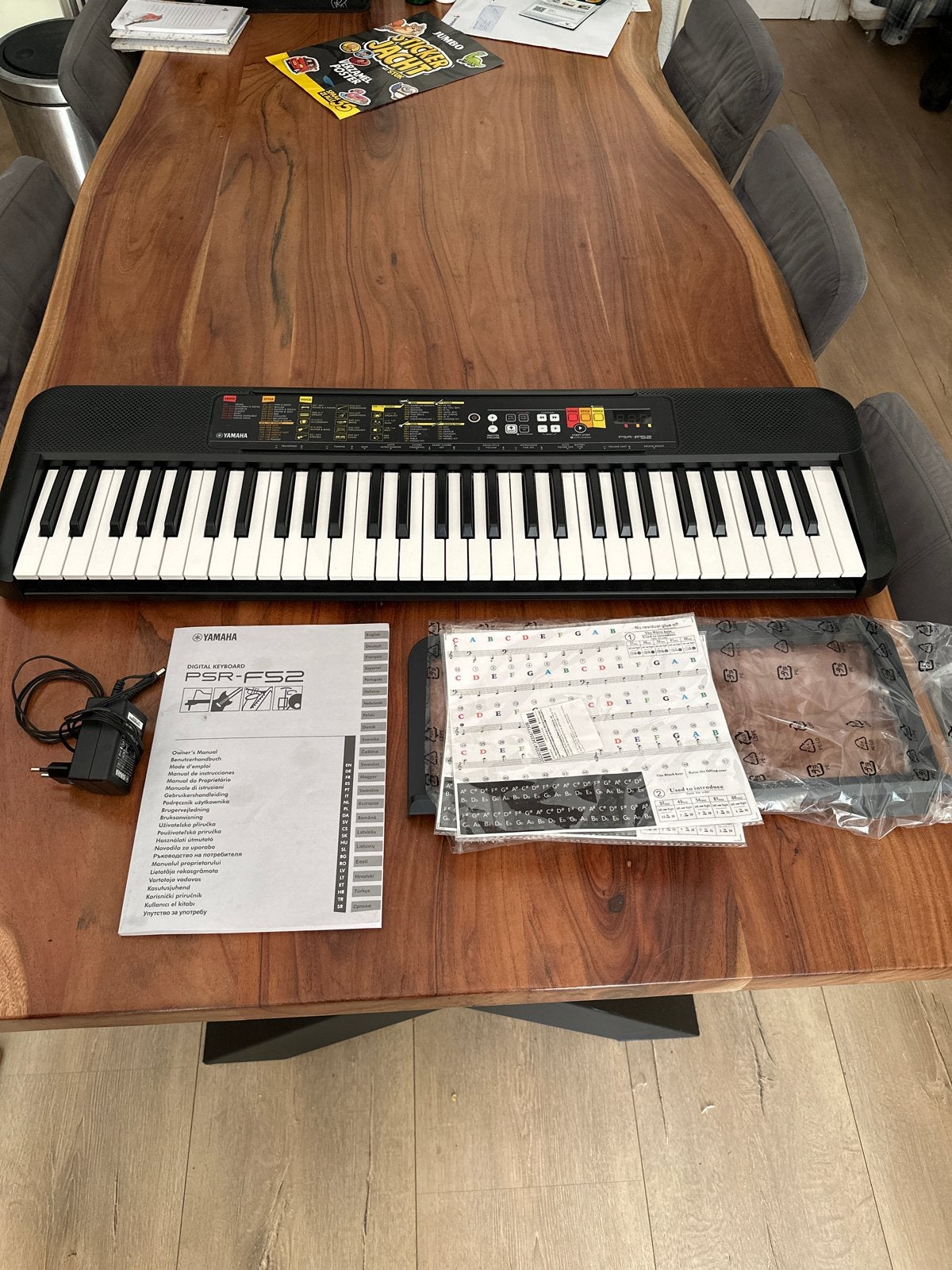 Yamaha PSR-F52 Keyboard - Zo goed als nieuw, Muziek en Instrumenten, Ophalen of Verzenden, Zo goed als nieuw, 61 toetsen, Yamaha