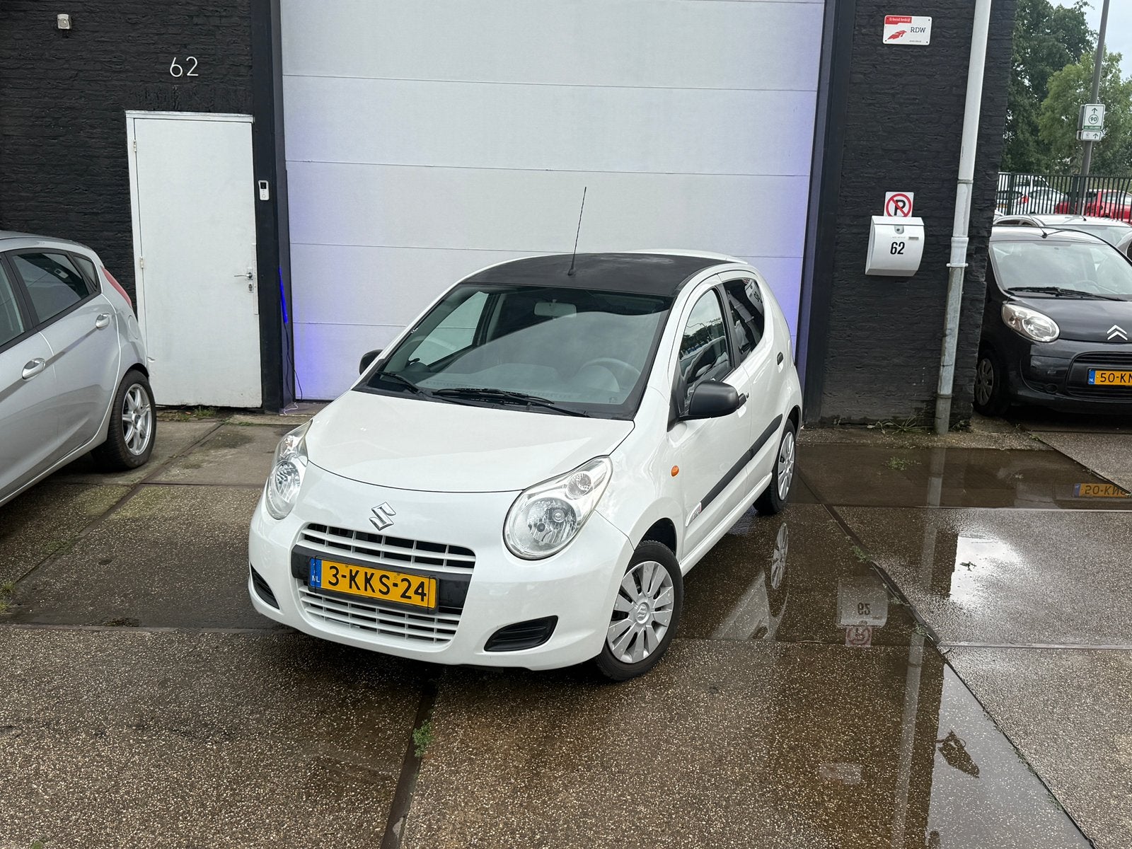 Suzuki Alto 1.0 2013 Wit ( Nap/Airco/NewApk), Auto's, Suzuki, Voorwielaandrijving, Stof, 4 stoelen, Origineel Nederlands