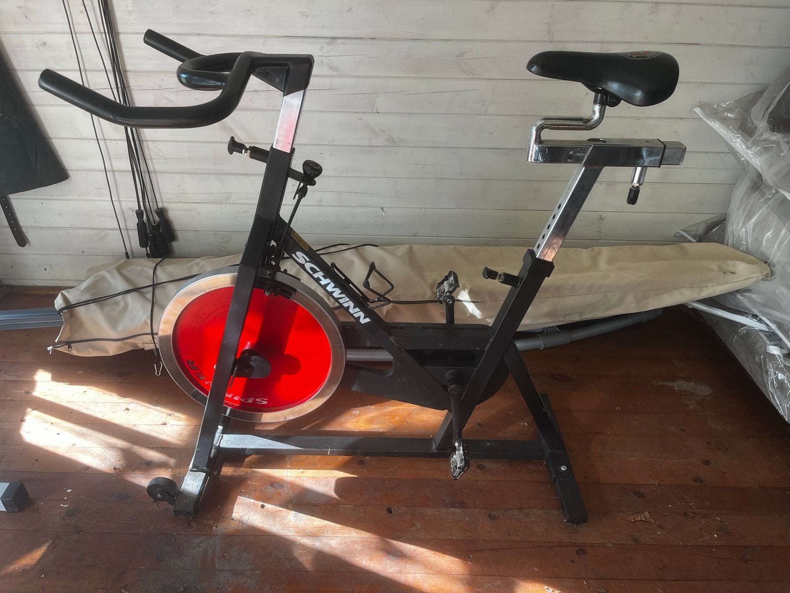 Schwinn Spinningfiets, Ophalen, Gebruikt, Spinningfiets, Metaal