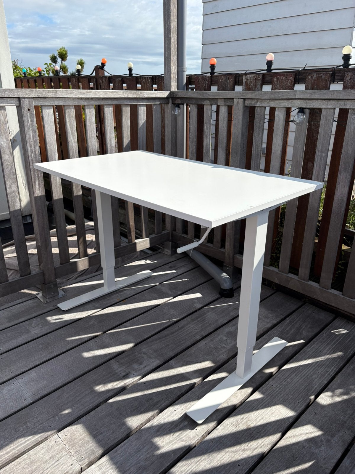 Ikea bureau SKARSTA, Ophalen, Zit-sta bureau, Gebruikt, 120 cm