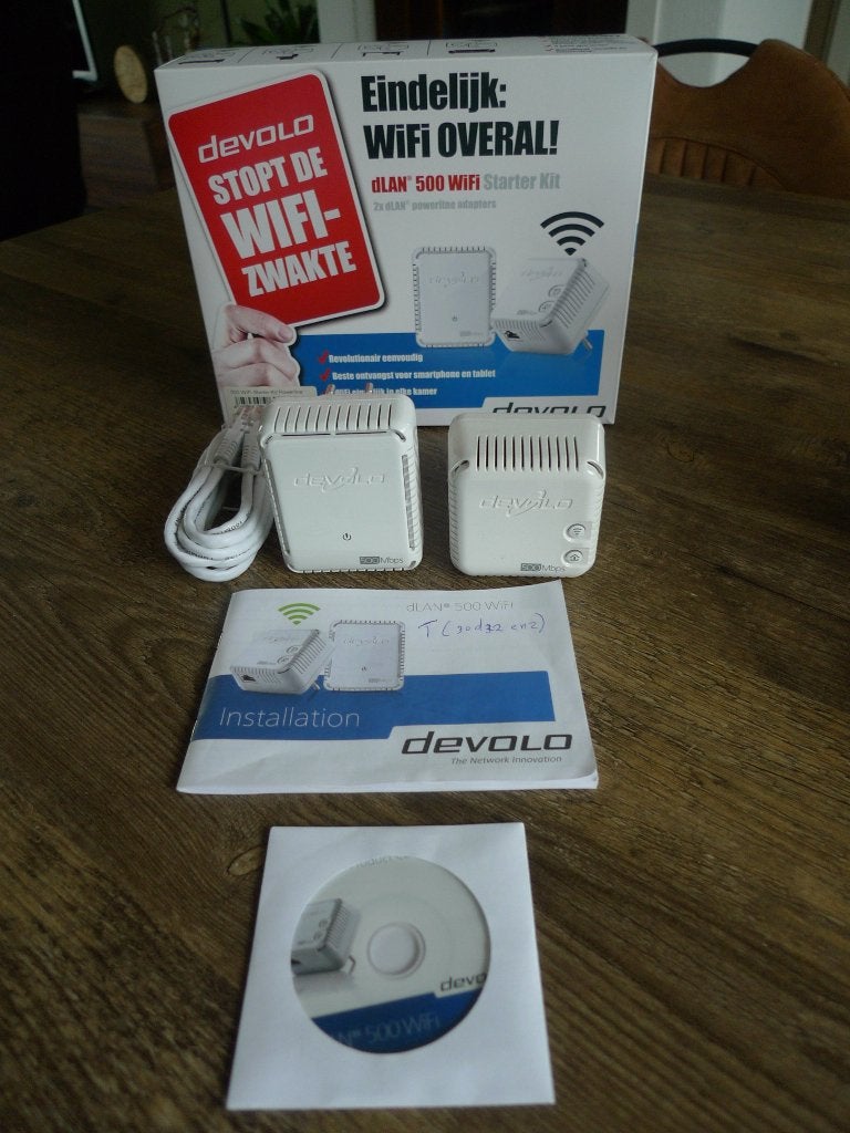 wifi versterker Devolo, Computers en Software, WiFi-versterkers, Ophalen, Zo goed als nieuw, Devolo dLAN