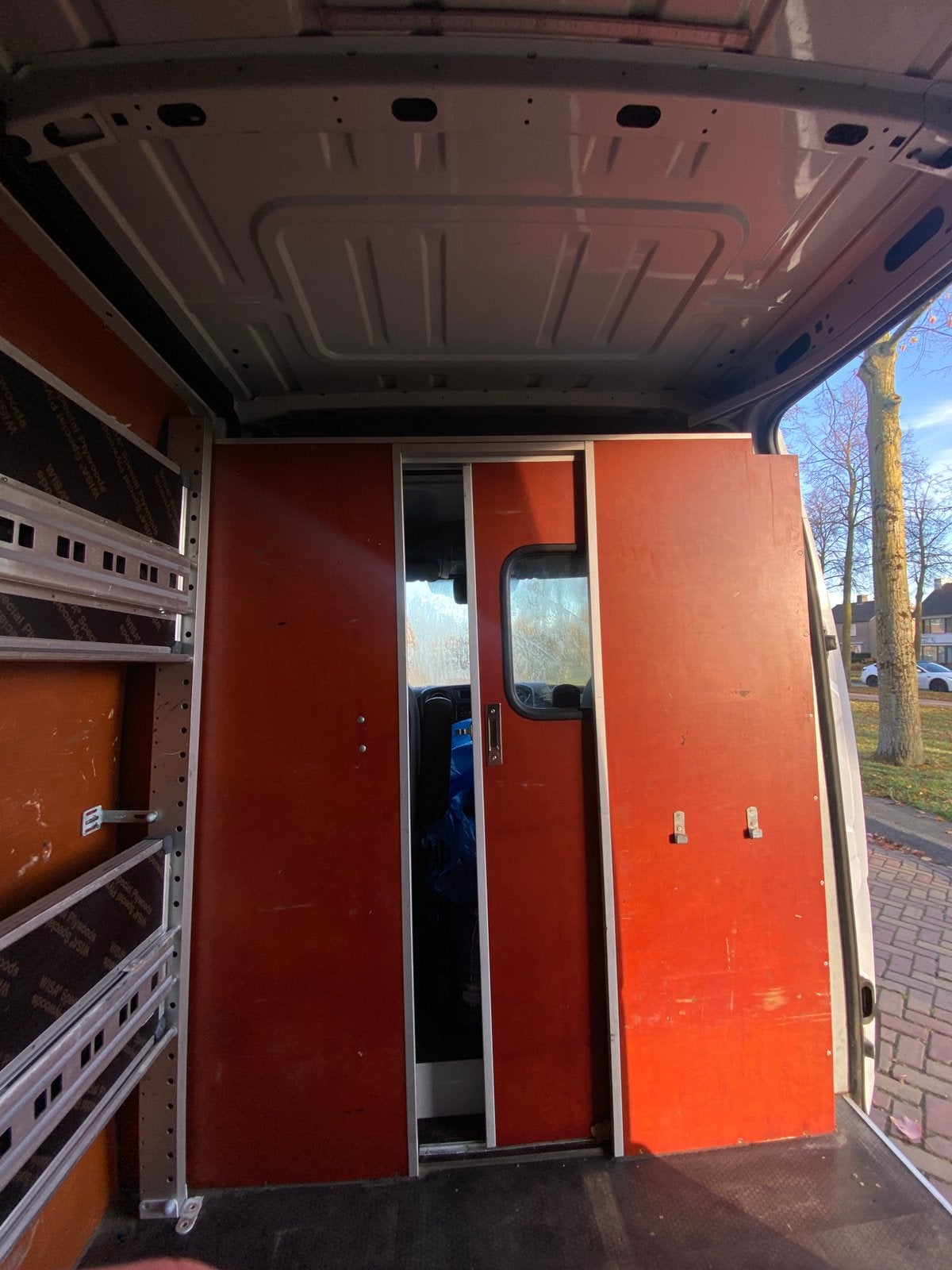 Scheidingswand met schuifdeur, Ophalen, Zo goed als nieuw