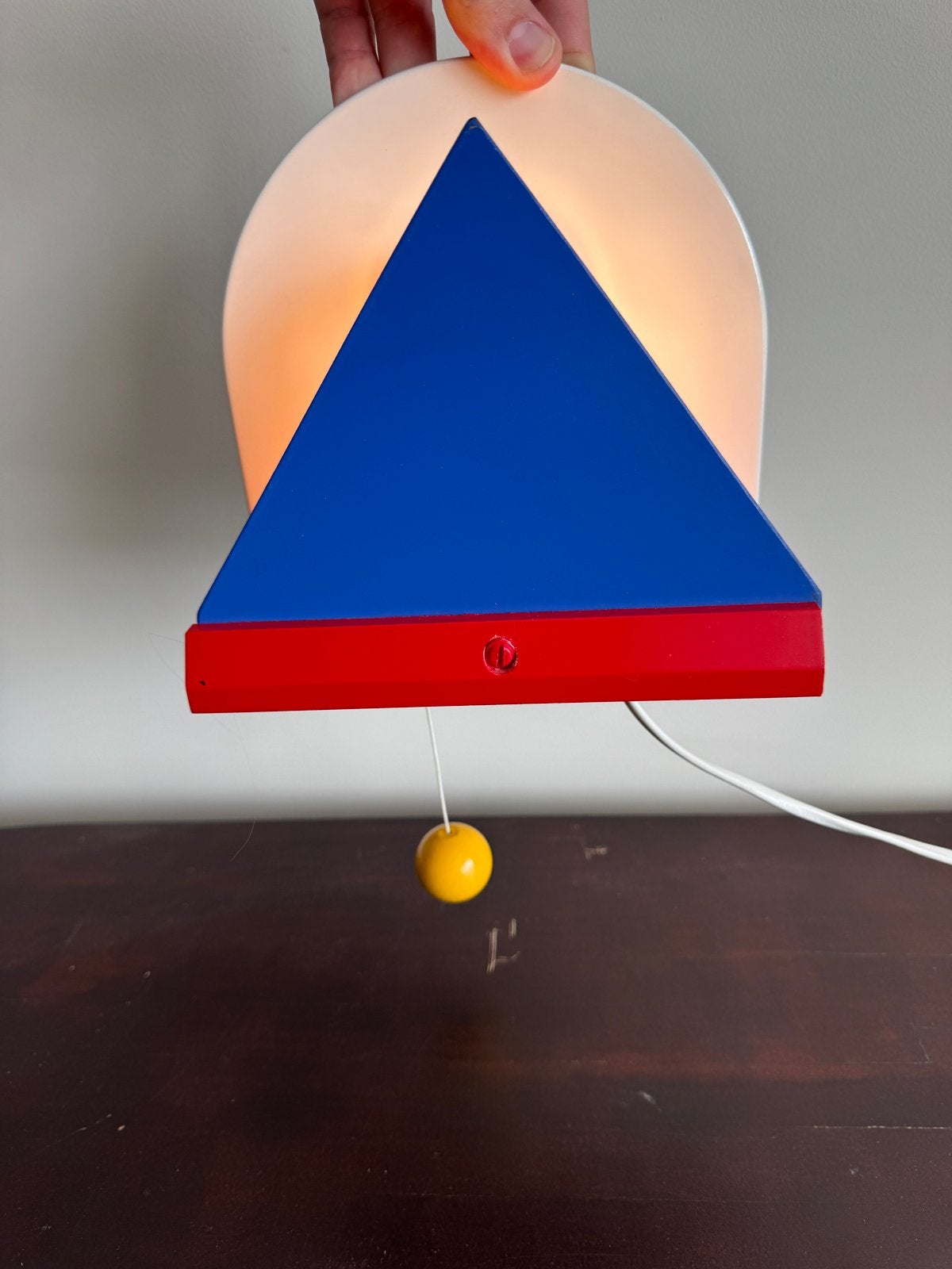 Vintage IKEA Memphis Style Wandlamp - Jaren '80 Design, Ophalen of Verzenden