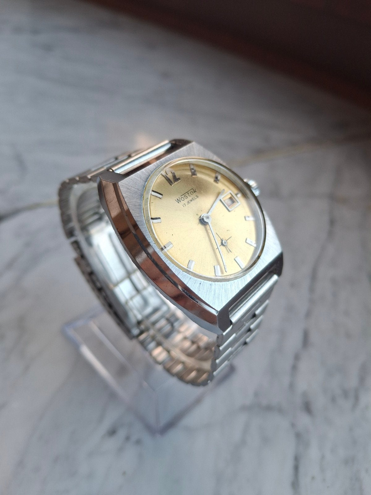Vintage Vostok Mechanical Watch 17 Jewels – USSR – jaren 70, Verzenden