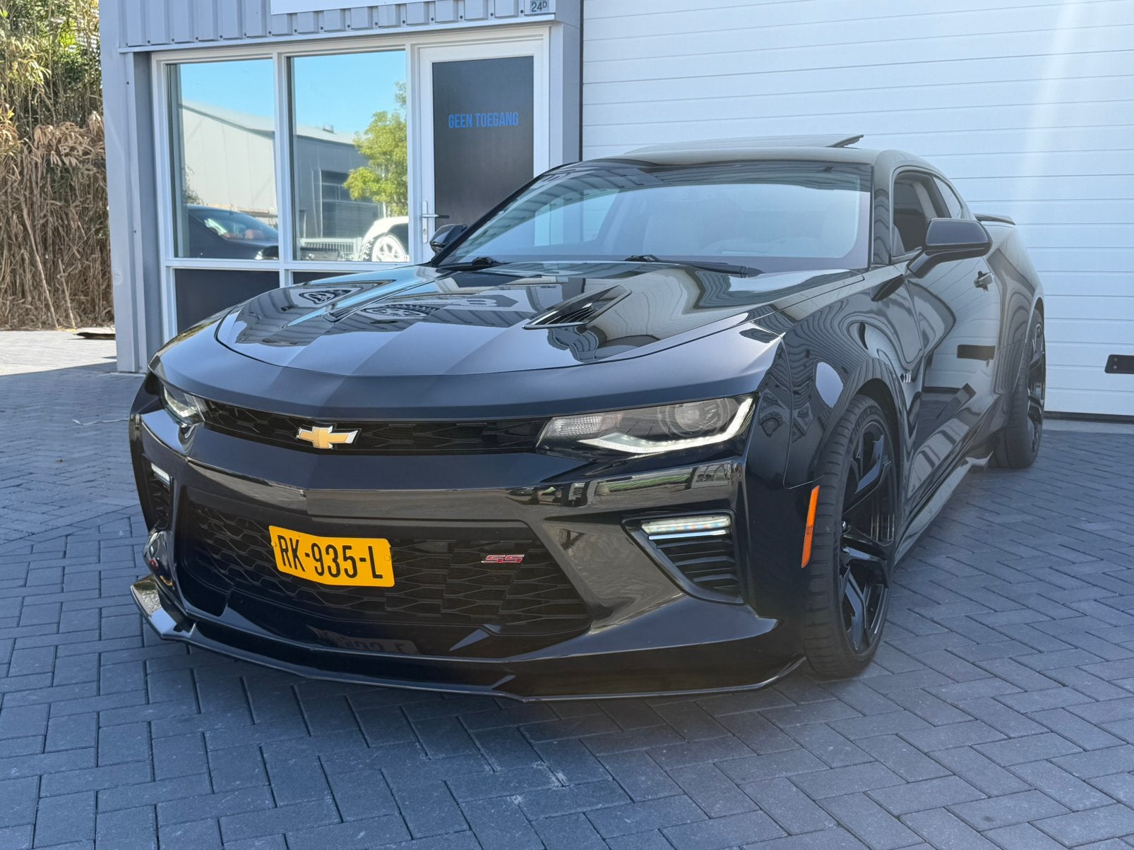 Chevrolet Camaro SS V8 461pk 20" ZL1|Headup|NPP|Clean Carfax, Automaat, Achterwielaandrijving, Zwart, Leder