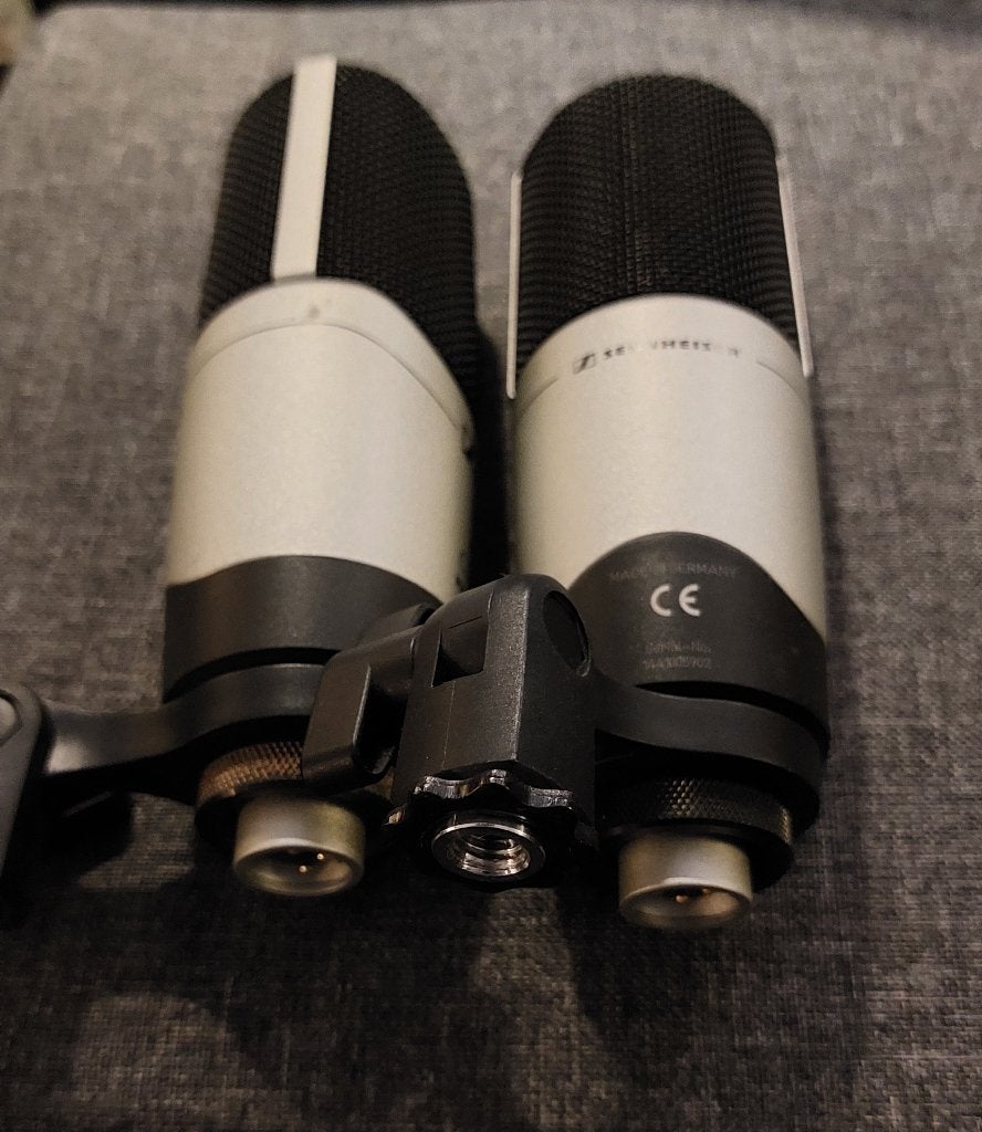 Sennheiser MK4 microfoon  2 stuks, Muziek en Instrumenten, Microfoons, Ophalen of Verzenden, Zo goed als nieuw, Zangmicrofoon