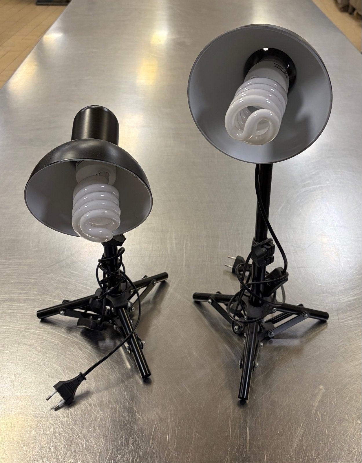 Set van 2 Studiolampen met Statief - Ideaal voor Fotografie, Audio, Tv en Foto, Fotografie | Fotostudio en Toebehoren, Gebruikt