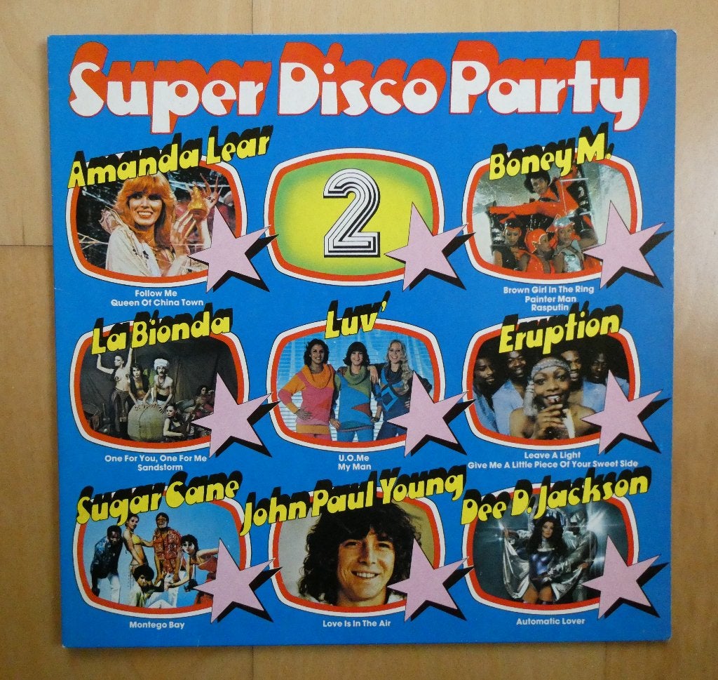LP Super Disco Pary 2, Ophalen, Gebruikt, Pop, LP