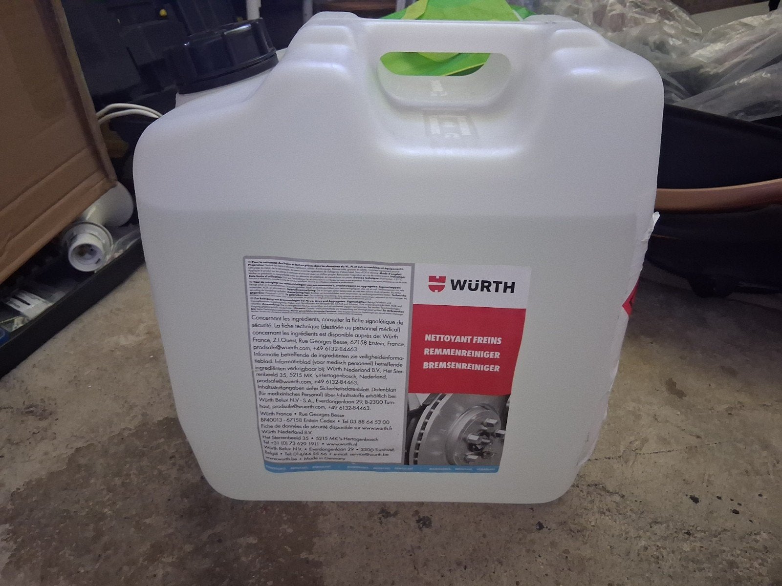 WURTH Remmenreiniger 20L - Nieuw, Ophalen of Verzenden, Nieuw, Universele onderdelen
