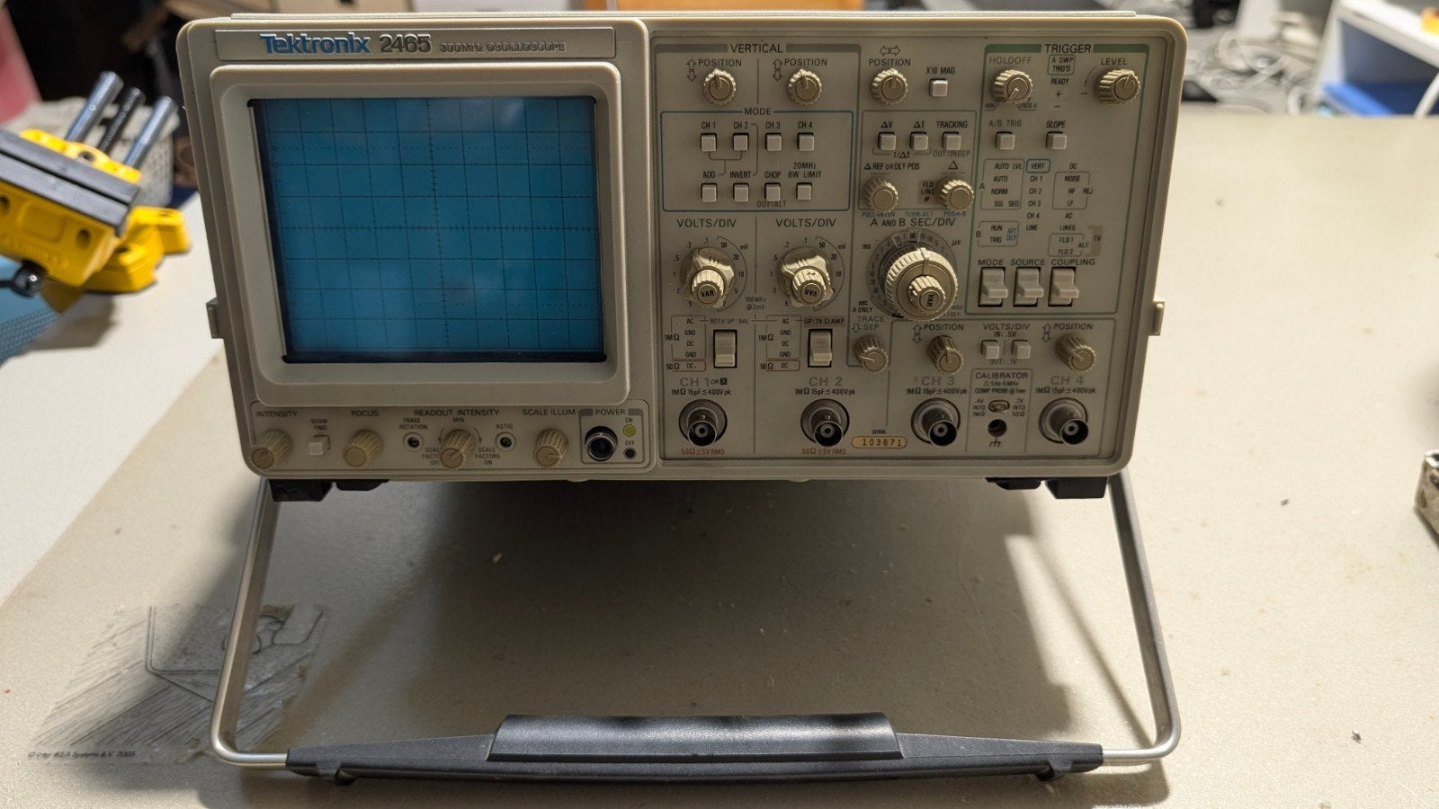 Tektronix 2465 oscilloscoop, Doe-het-zelf en Verbouw, Meetapparatuur, Ophalen