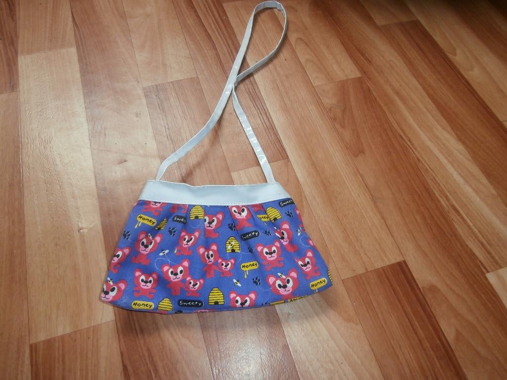 Handtas kinder tas Honey Sweety roze beren bijen 12 cm, Ophalen of Verzenden, Zo goed als nieuw, Paars, Overige merken