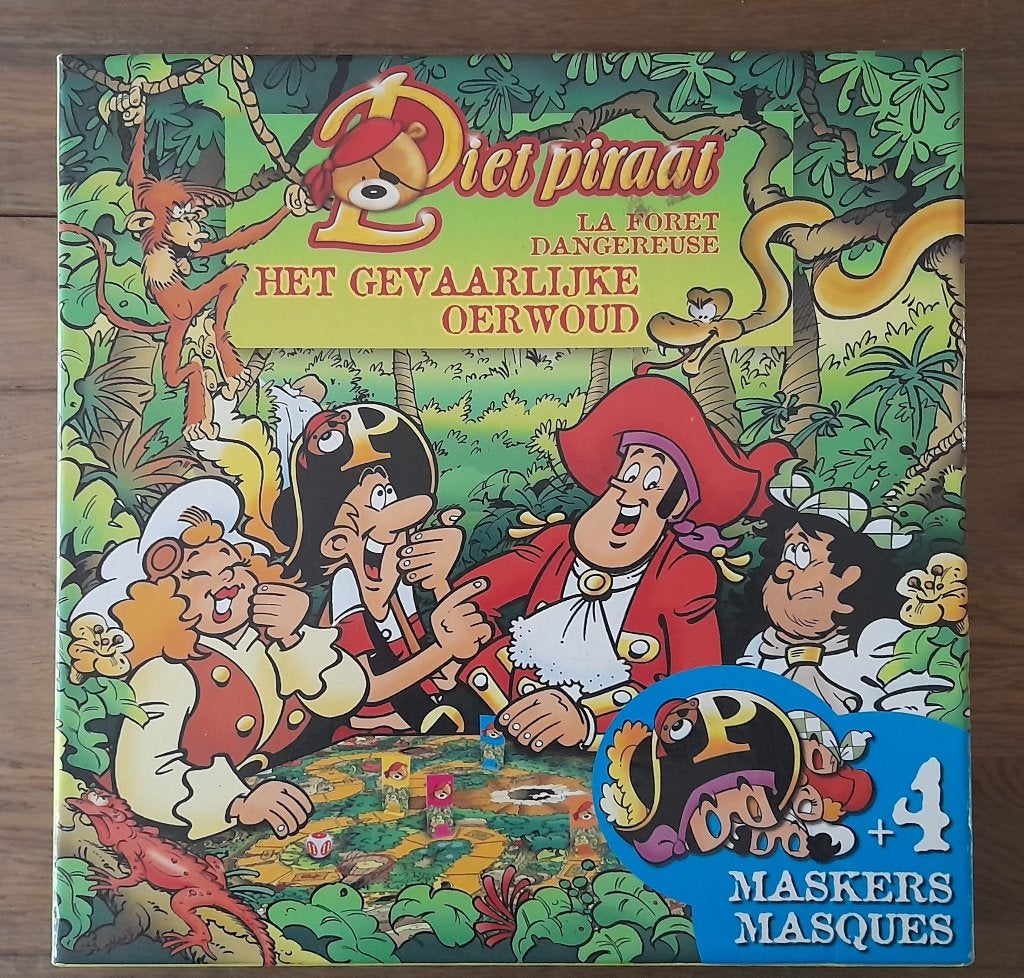 Studio 100 - Piet Piraat - Het gevaarlijke oerwoud (3+), Hobby en Vrije tijd, Een of twee spelers, Ophalen of Verzenden, Gebruikt