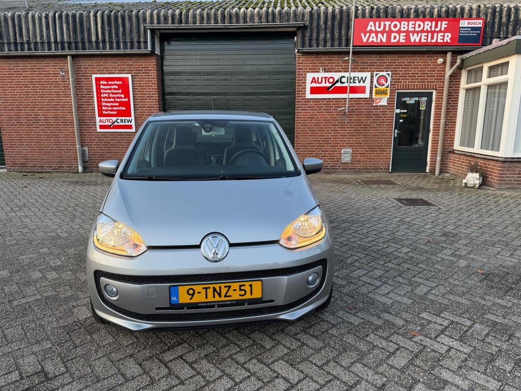 Volkswagen Up! 1.0 high up! NL-Auto 1e Eigenaar NAP-OK 17.00, Auto's, Volkswagen, Euro 5, Stof, Gebruikt, 4 stoelen