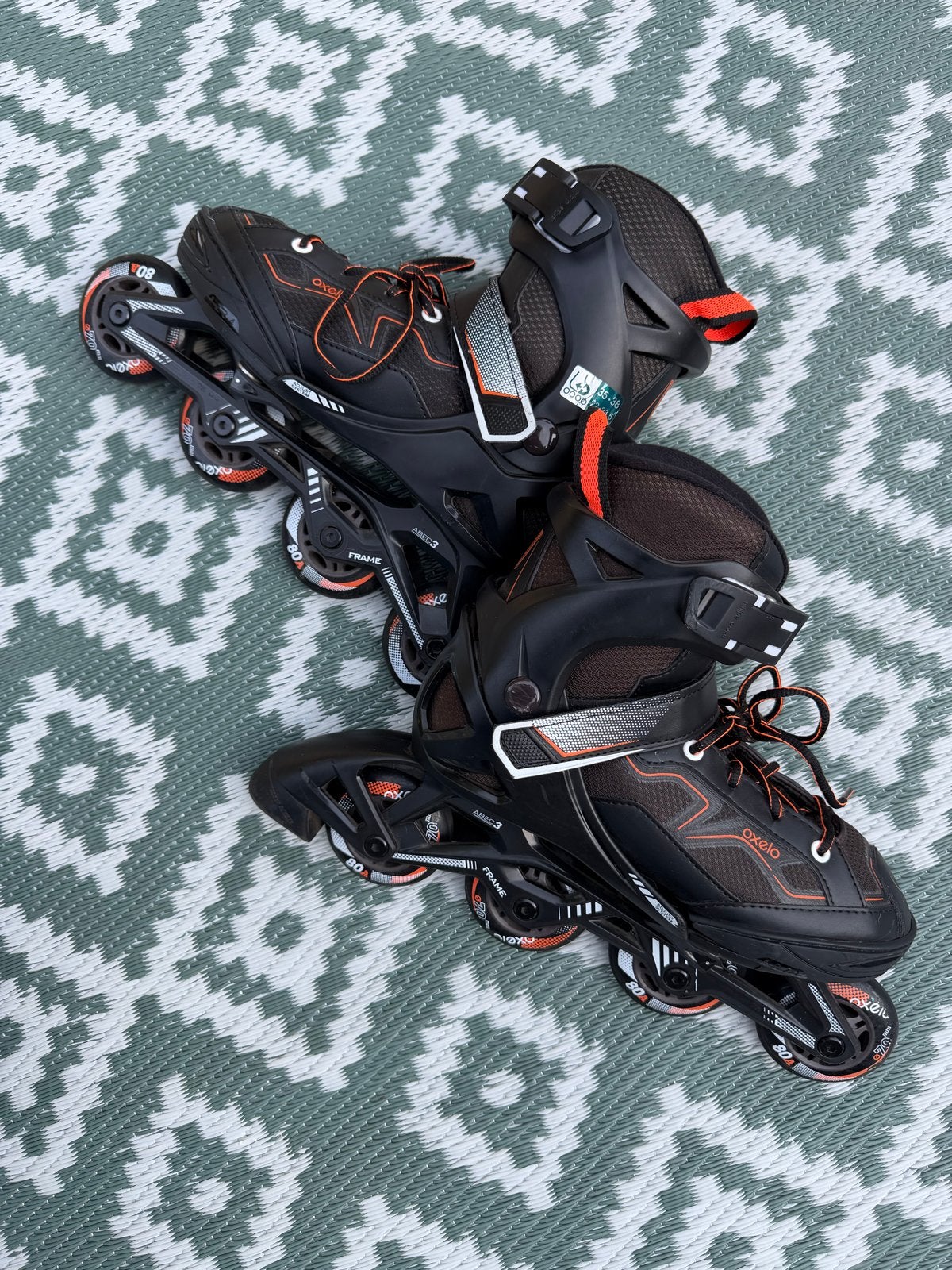 Oxelo Roller Fit 3 JR Inline Skates Skeelers Maat 35 tot 38, Overige merken, Kinderen, Ophalen of Verzenden, Inline skates 4 wielen