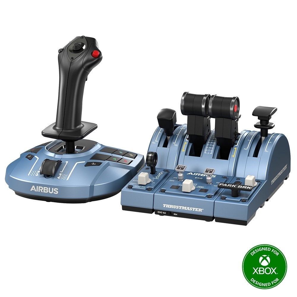 THRUSTMASTER TCA CAPTAIN PACK X AIRBUS EDITION (PC/XBOX), Computers en Software, Joysticks, Zo goed als nieuw, Ophalen of Verzenden
