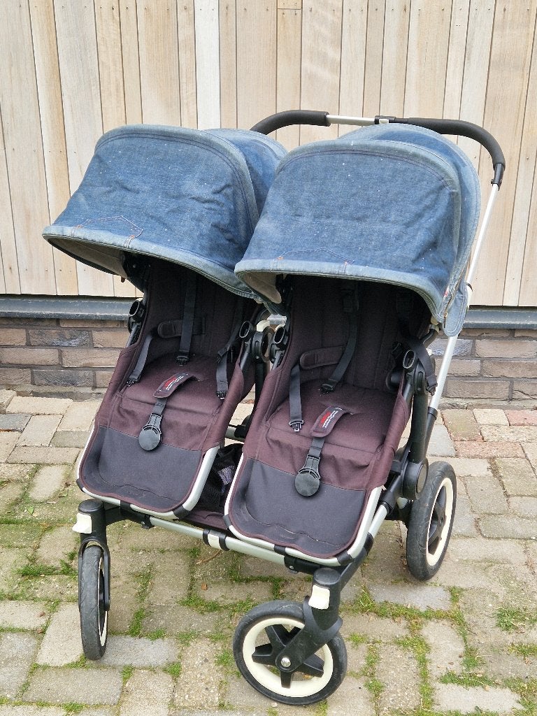 Special Edition: Bugaboo Donkey Duo/Twin - Diesel Denim, Kinderen en Baby's, Kinderwagens en Combinaties, Ophalen, Gebruikt, Bugaboo