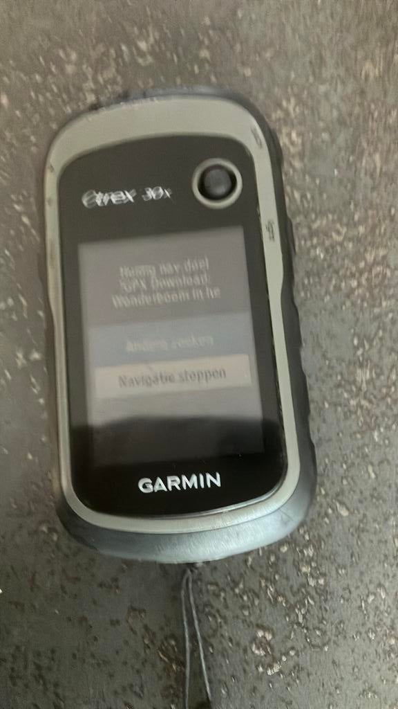 Garmin Etrex 30x, Ophalen, Draadloos, Gebruikt