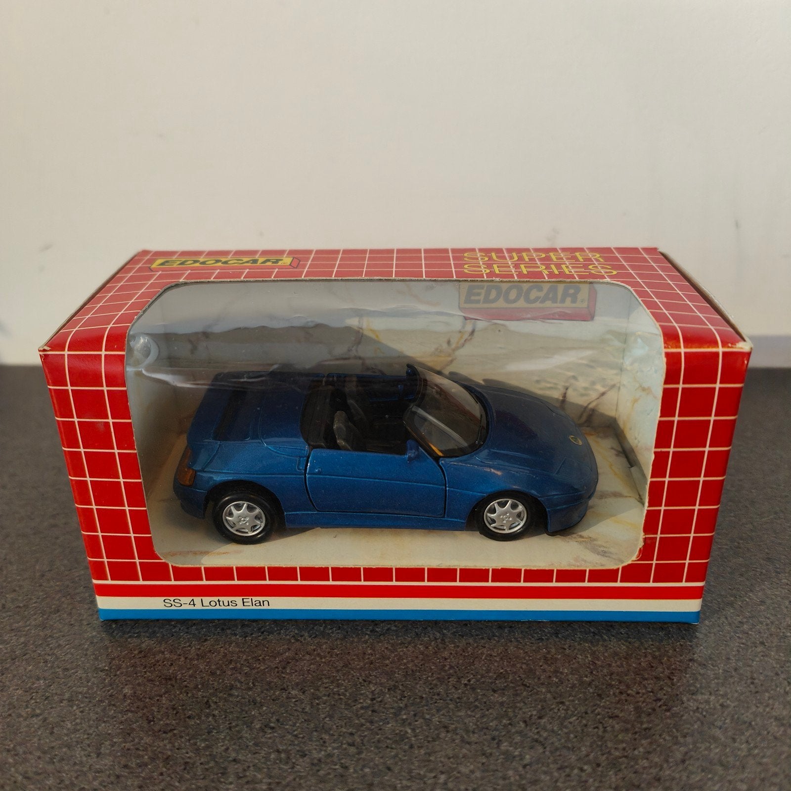Edocar Super Series SS-4 Lotus Elan - Blauw, Ophalen of Verzenden, Zo goed als nieuw, Auto, Overige merken