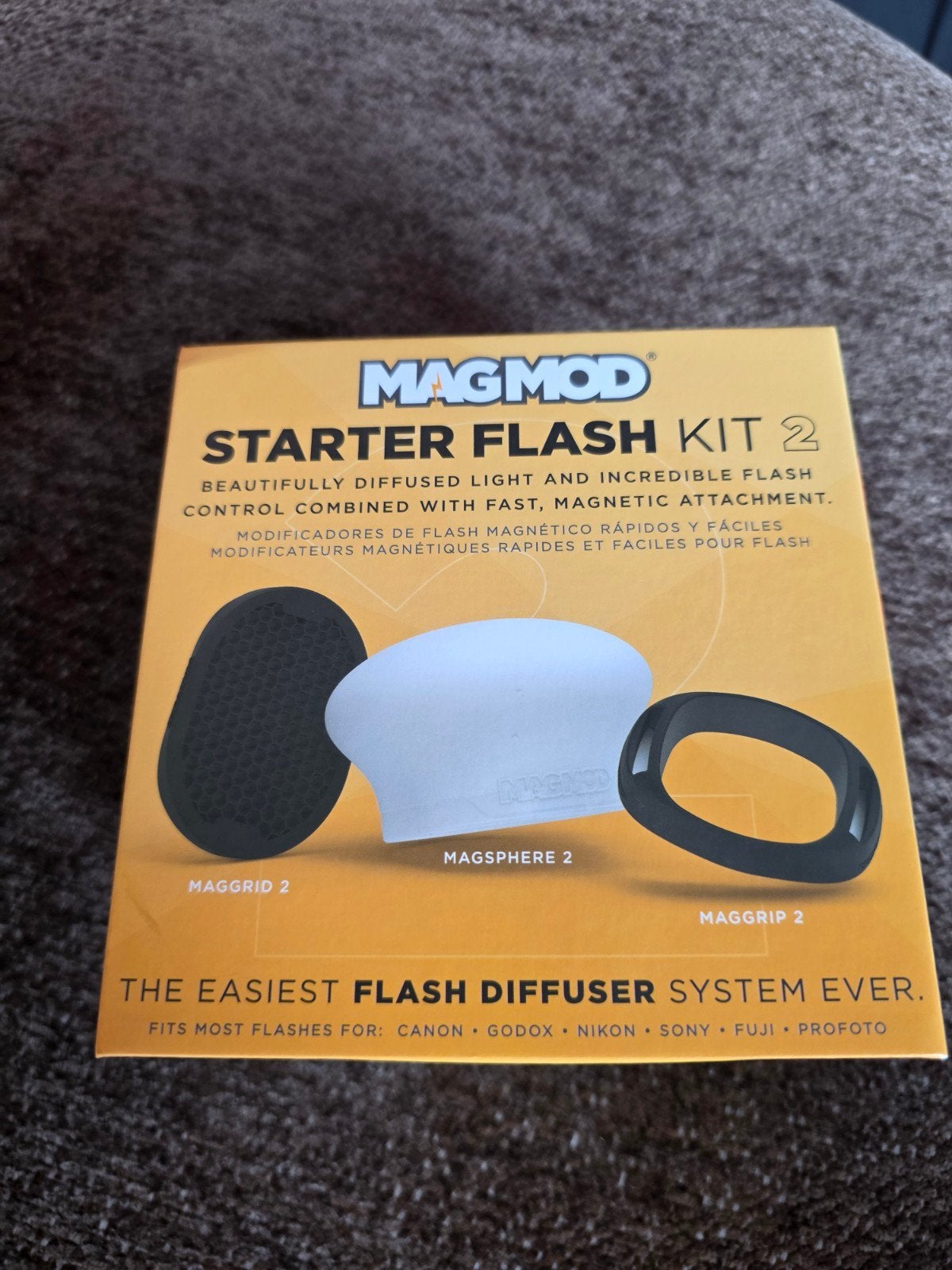 MagMod Starter Flash Kit 2: MagGrip, MagSphere, MagGrid, Audio, Tv en Foto, Fotografie | Flitsers, Ophalen of Verzenden