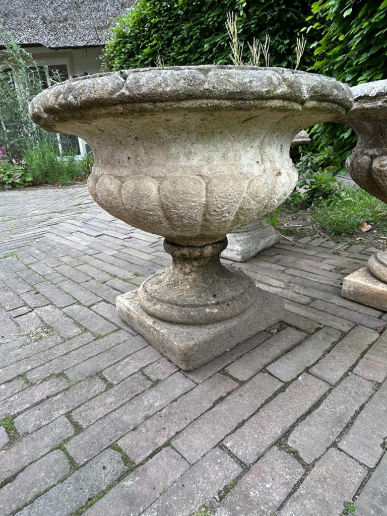 Brocante bloempotten, Tuin en Terras, Ophalen, Gebruikt
