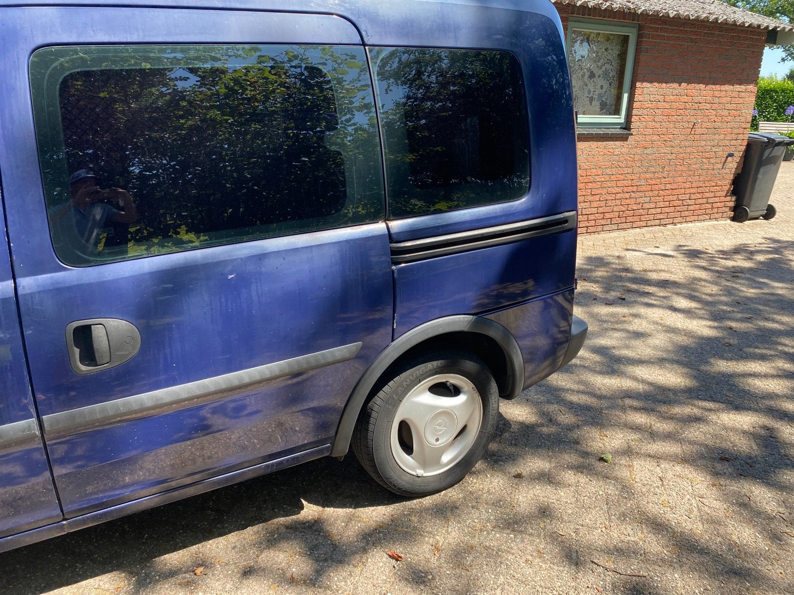 Opel Combo 1.4 Tour 2004 Blauw, Voorwielaandrijving, Blauw, 49 €/maand, Handgeschakeld