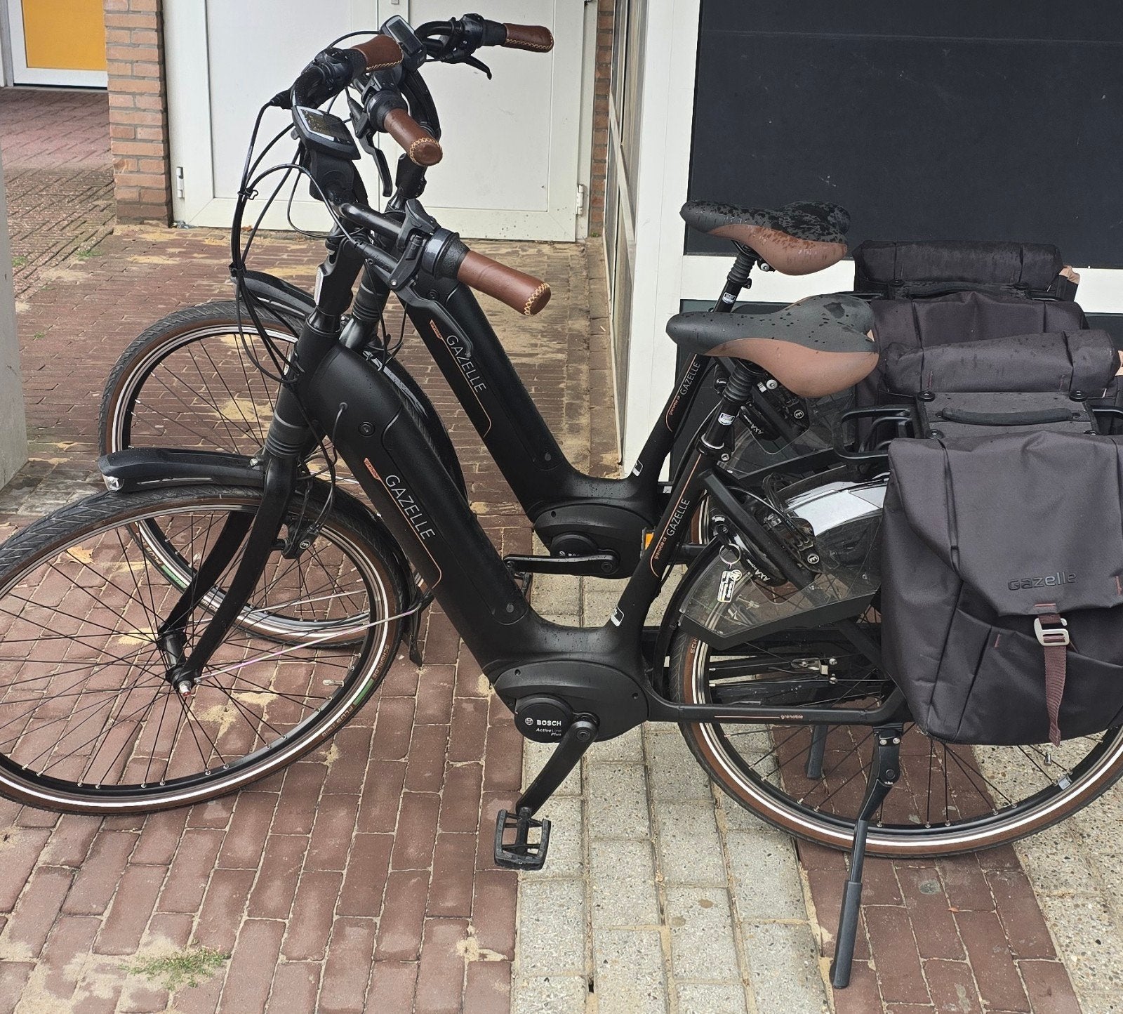 2x Gazelle Grenoble C8 HMB e-bikes, Ophalen of Verzenden, Gebruikt, Gazelle