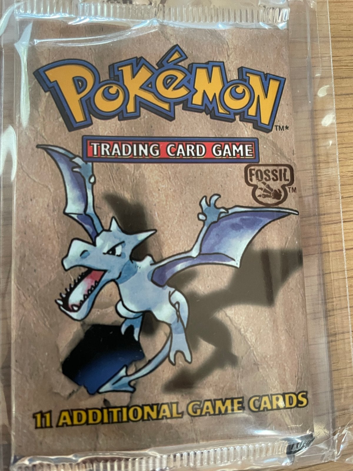 Pokémon Fossil Booster Pack Aerodactyl (Sealed, Engels), Ophalen of Verzenden, Zo goed als nieuw, Booster