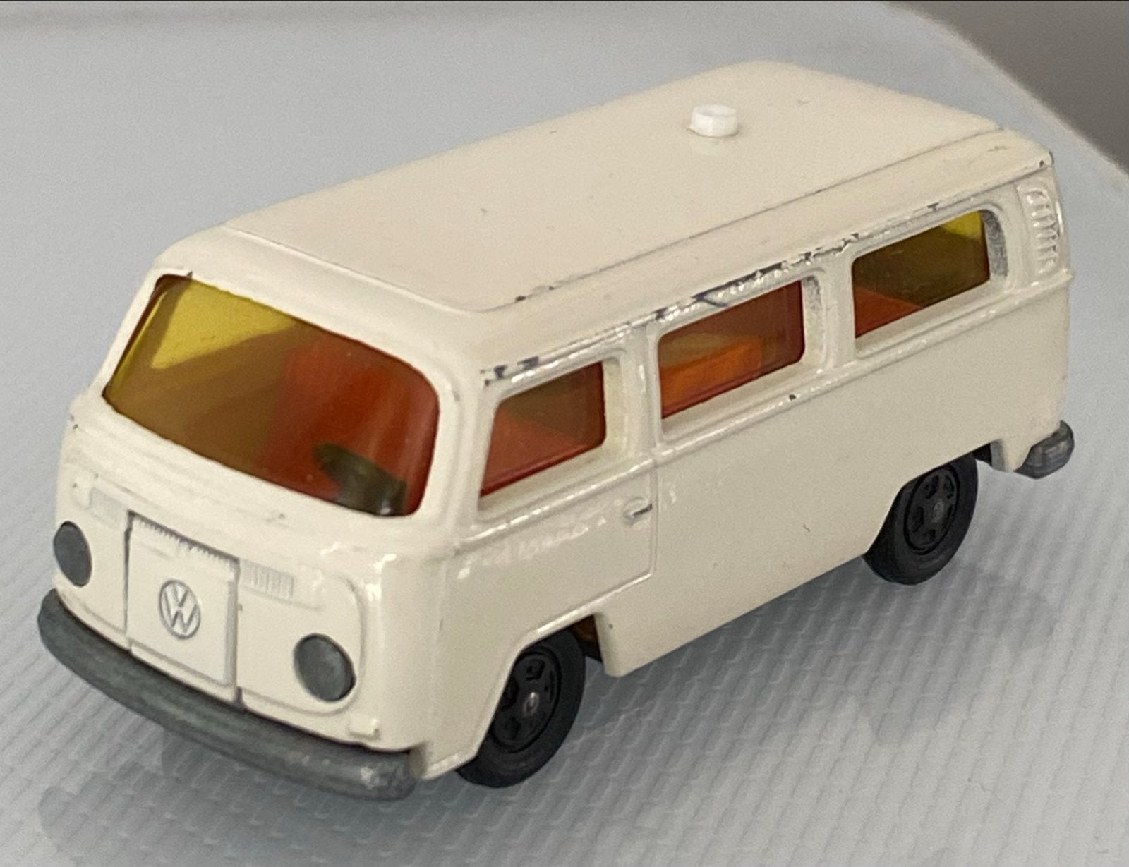 Siku VW Bus 1:50 - Vintage model met gebruikssporen, Ophalen of Verzenden, Gebruikt, Bus of Vrachtwagen, SIKU