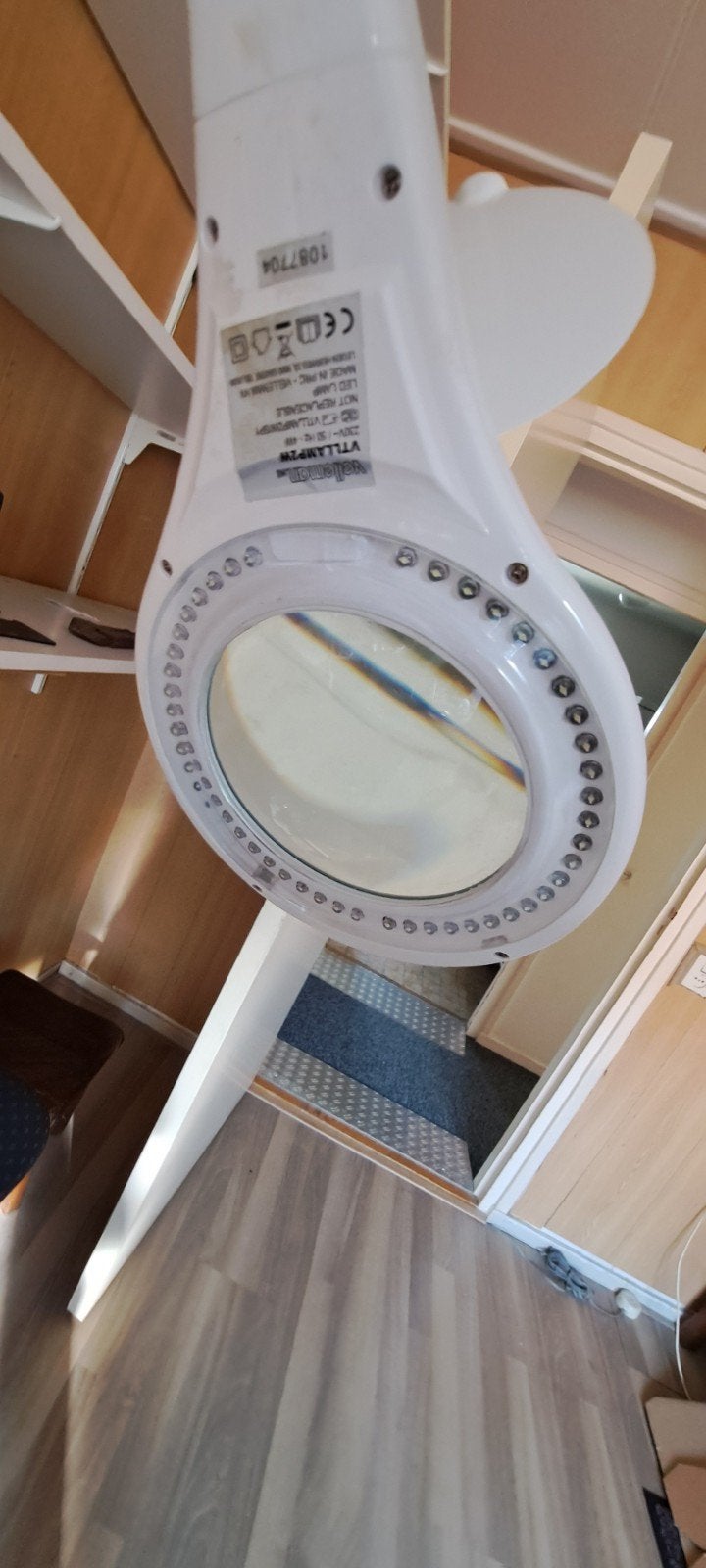 Professionele Loeplamp met LED-verlichting, Ophalen, Zo goed als nieuw, Loeplamp